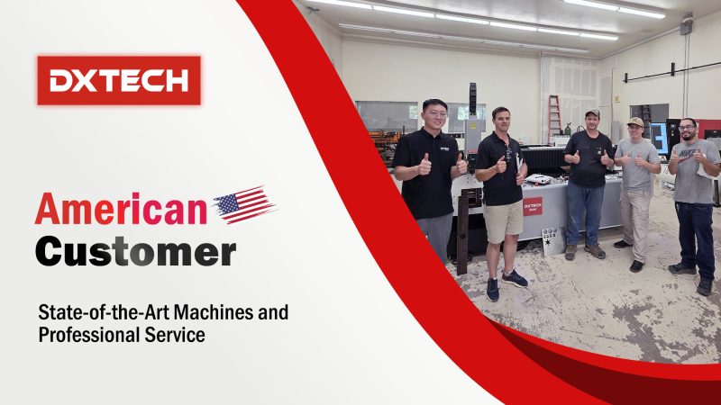 U.S. Client Praises FLT Plate Tube Fiber Laser Cutter&CO₂ Laser Cutter&4-in-1 Welder&Marking Machine