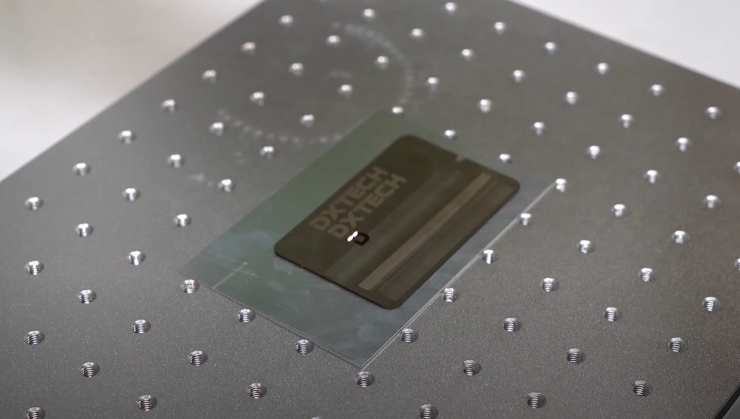 30w fiber laser marking machine laser engraver for stainless steel