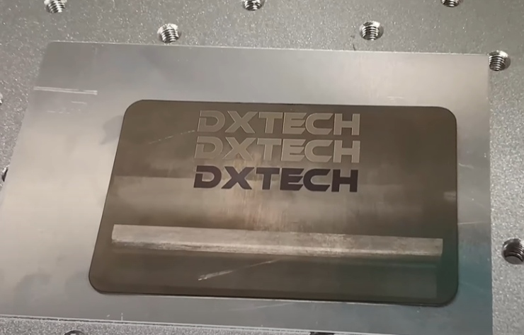 30w fiber laser marking machine laser engraver for stainless steel