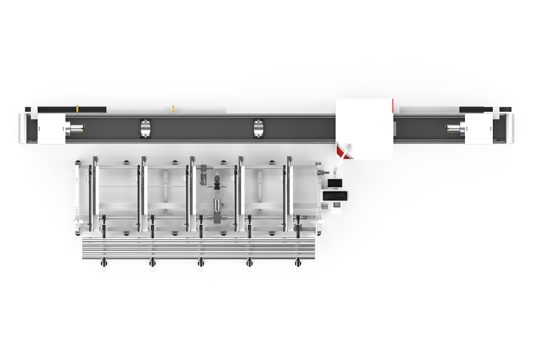 bed frame laser pipe cutting machine stainless steel tube laser cutting machine