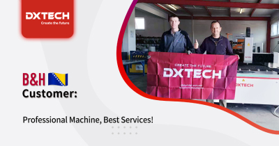 The Bosnia and Herzegovina Purchasing Manager Is Highly Satisfied with DXTECH 1530FL Cost Effective Fiber Laser Cutting Performance