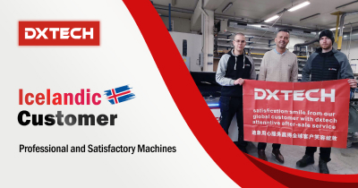 DXTECH 1530FL 3KW Metal Fiber Laser Cutting Machine in Iceland