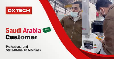 DXTECH 1530FPT stainless steel sheet and tube laser cutting machine in Saudi