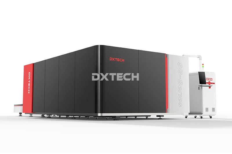 dxtech 2060sg full cover fiber laser cutting machine shipped to armenia(am)-5