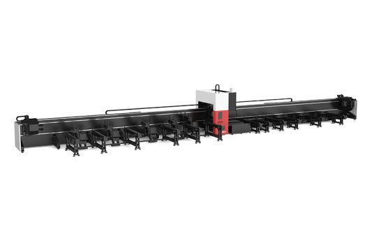 fiber laser pipe cutting machine 200mm round tube laser cutting machine