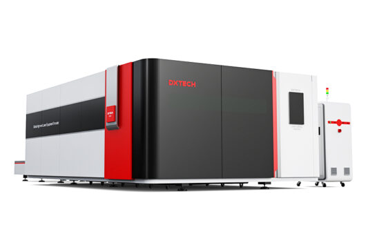 SP-Full Cover Exchange Table Fiber Laser Cutting Machine