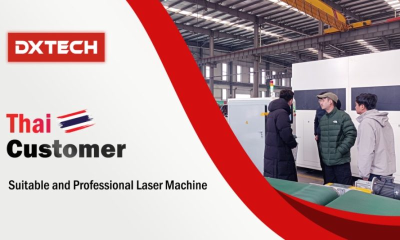 Thai-Customers-Visited-DXTECH-and-Purchased-3kW-FC-Coil-Fed-Metal-Fiber-Laser-Cutting-Machine