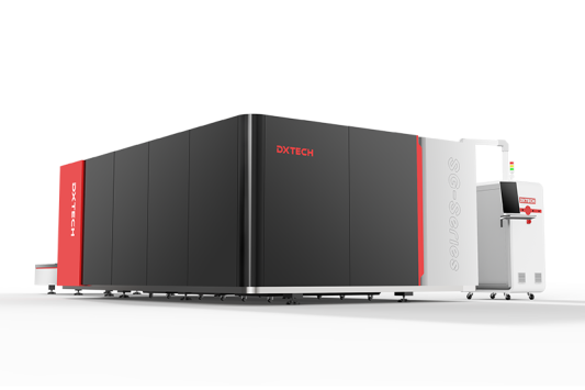 8000w fiber laser cutting machine full cover protected laser cutting machine