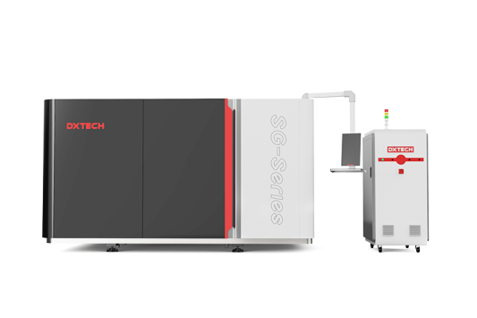 8000w fiber laser cutting machine full cover protected laser cutting machine