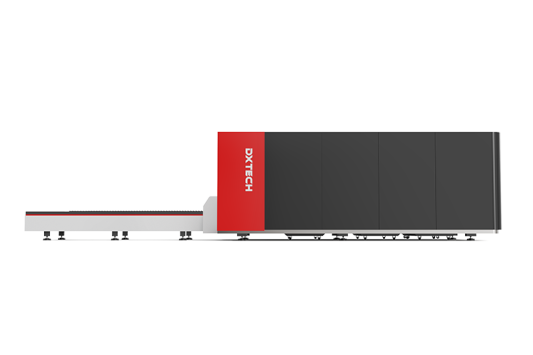 8000w fiber laser cutting machine full cover protected laser cutting machine