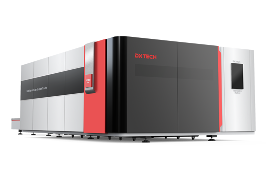 All Cover Fiber Laser Cutting Machine with Exchange Platform