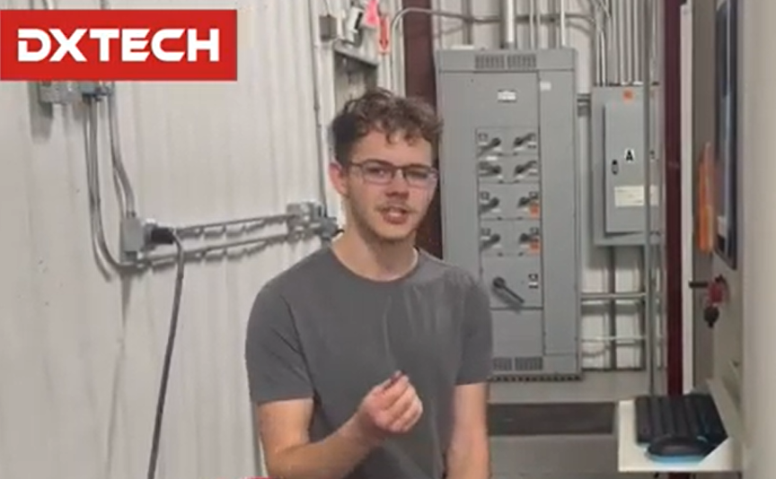 American Customer Reviews the DXTECH 1530SPT Exchange Table Metal Fiber Laser Cutting Machine