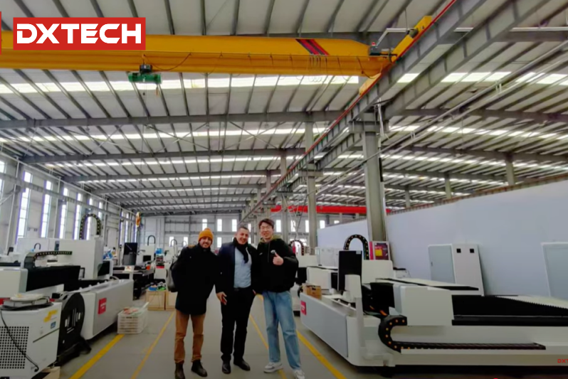 FLT Sheet and Tube Laser Cutting Machine and 4 in 1 Laser Welder for sale in Algeria